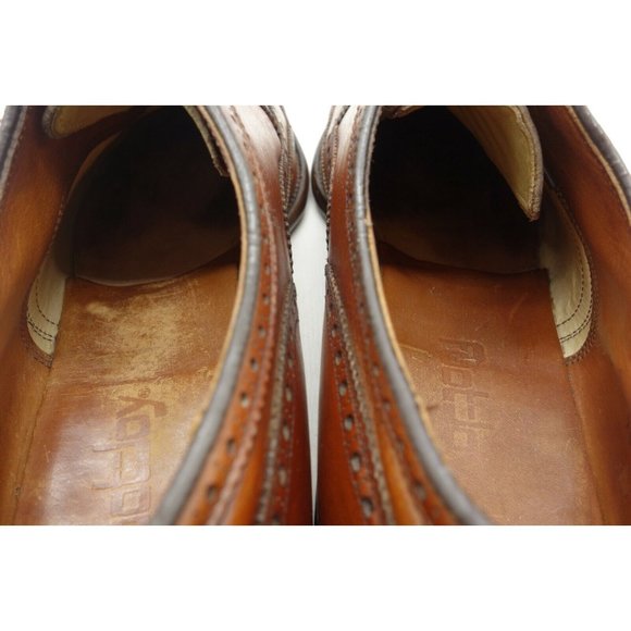 Foot Joy FJ Brown Leather Wingtip Lace Up Oxfords Shoes Men\'s 10 D main image 7